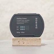 Flexible hold, versatile styling crème with a natural finish DAVROE Styling Crème is designed to control all hair types for effortless styling. Containing Willow Bark extract, it gives a strong but flexible hold with a natural finish.